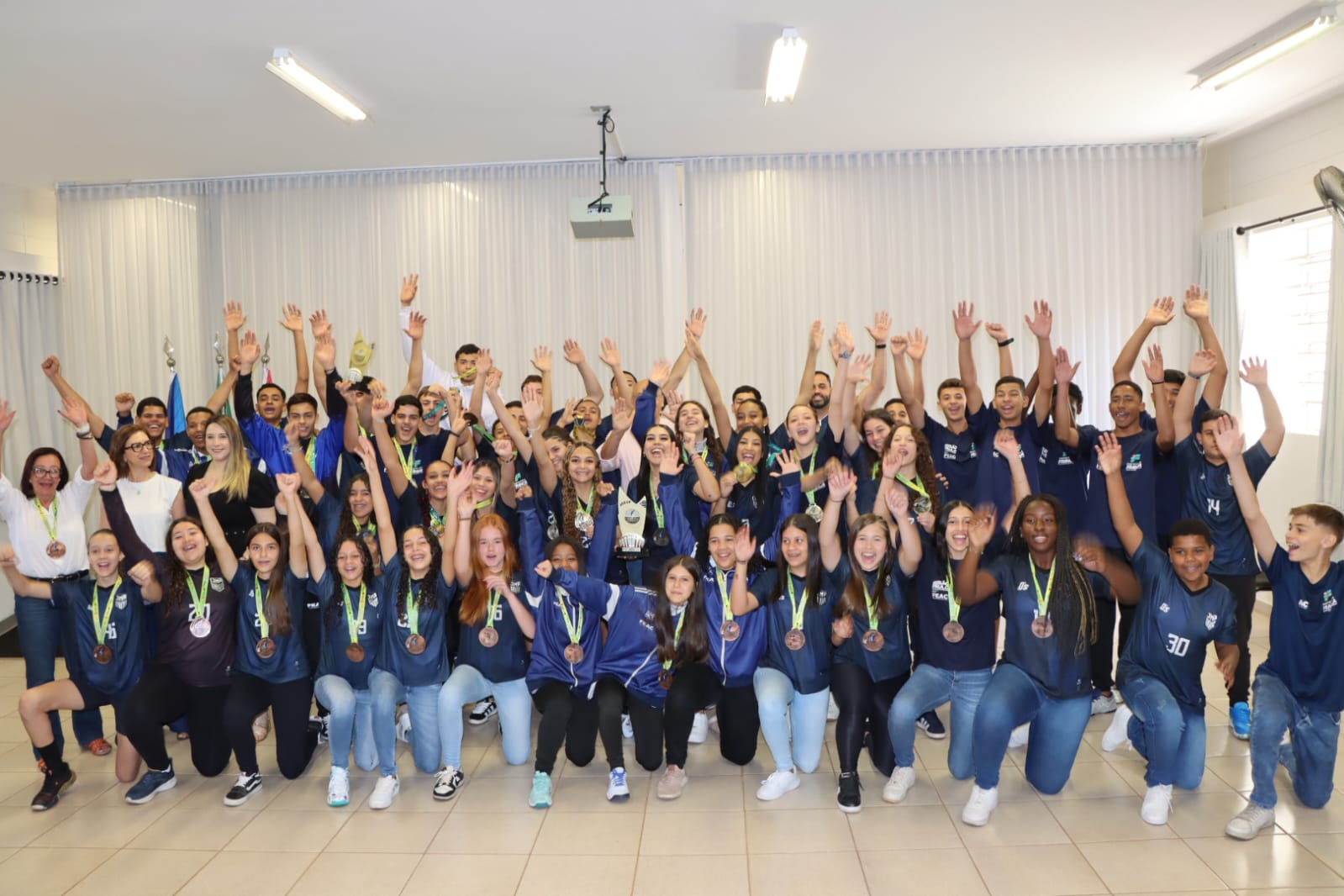 Handebol de Franca conquista medalhas nos Jogos Escolares do Estado de São Paulo