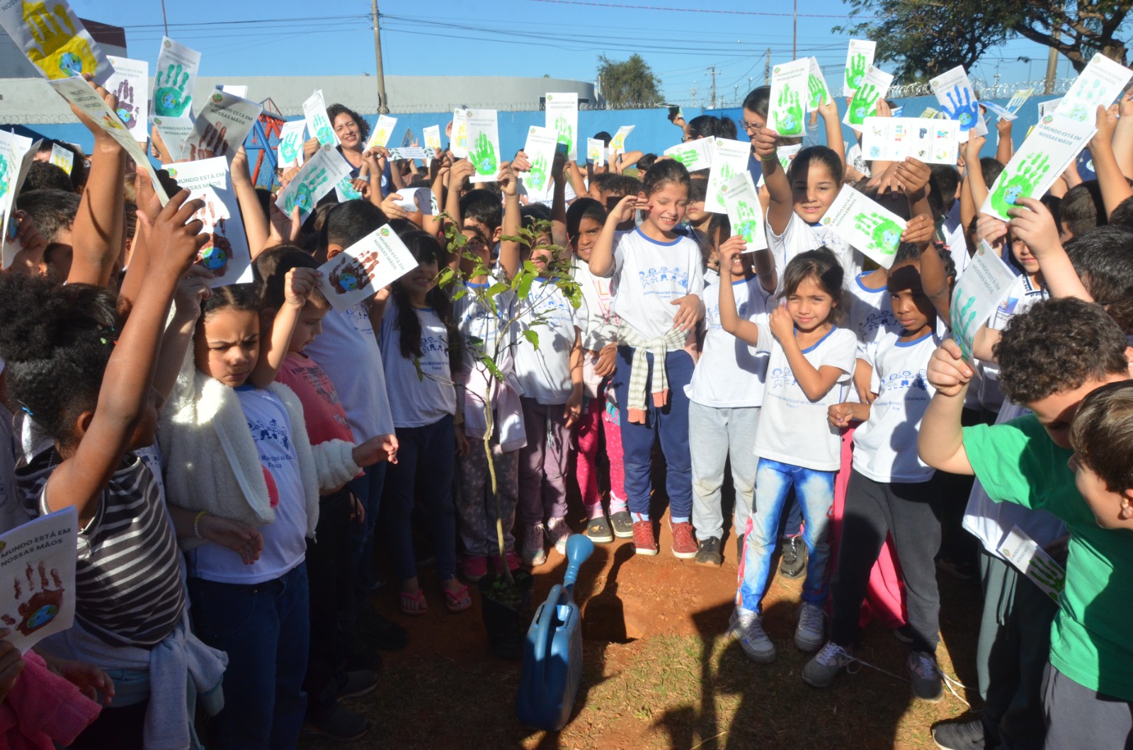 EMEB ‘Nair Rocha’ realiza ações de sustentabilidade e preservação com alunos