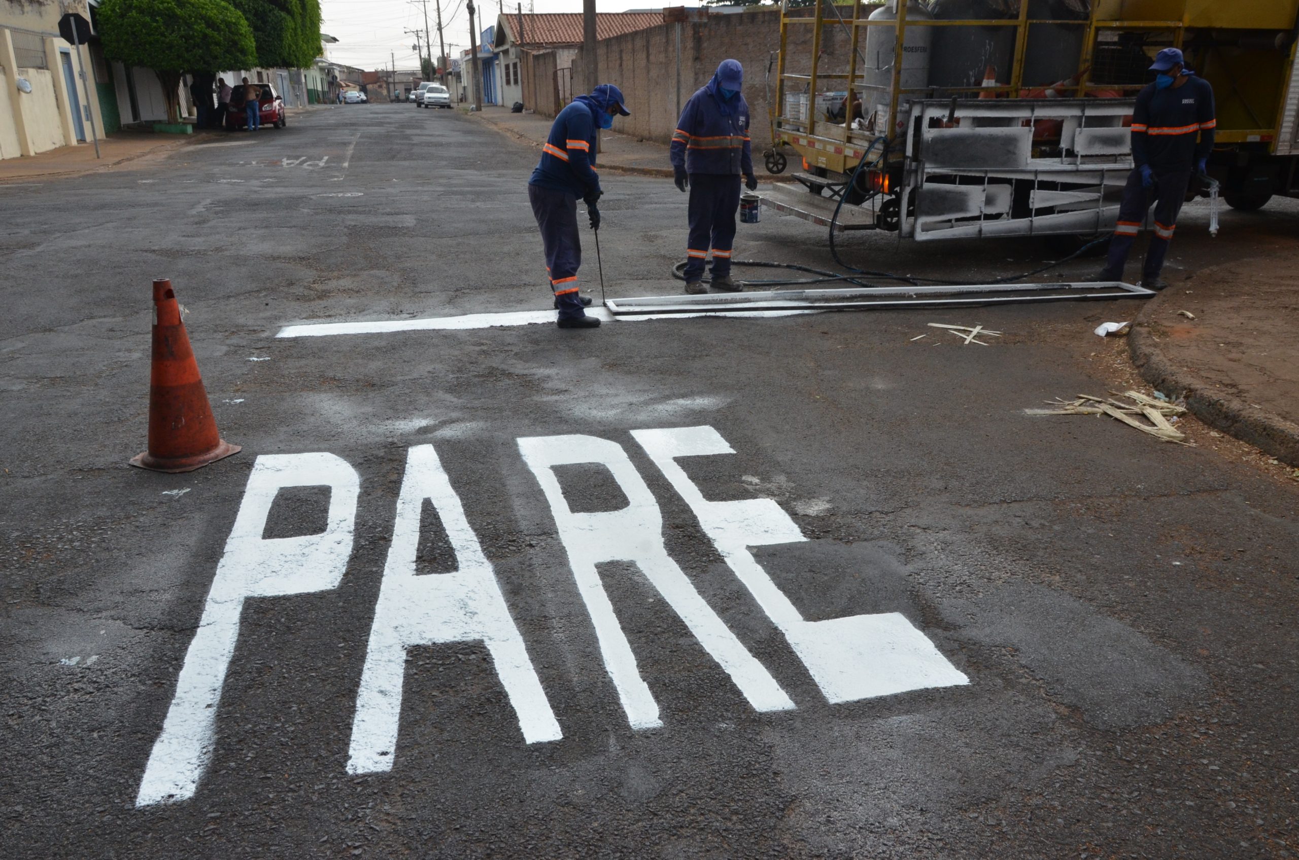 Franca revitaliza sinalização viária em todas as regiões da cidade