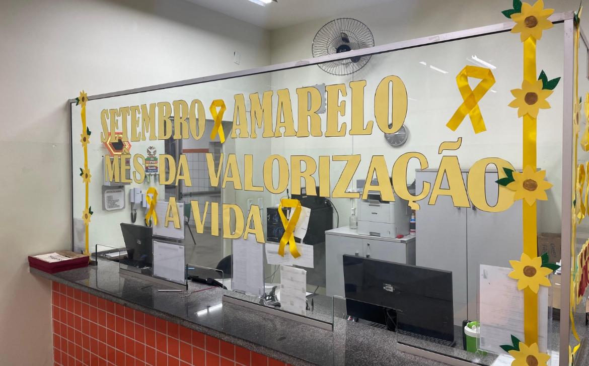 CAPS e Ambulatório de Saúde Mental promovem ação pelo Setembro Amarelo em Franca