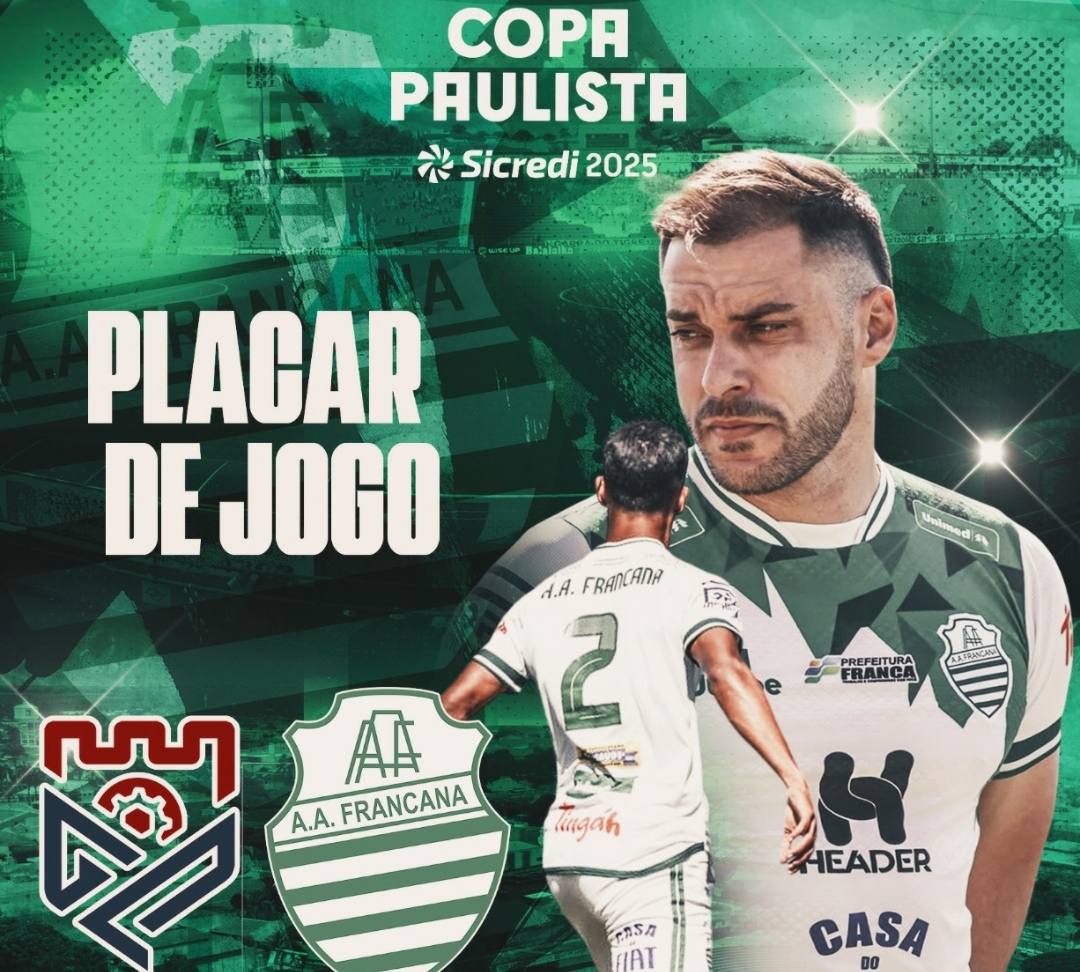 Em Prudente, Francana perde do Grêmio por 3 a 0 e está eliminada da Copa Paulista