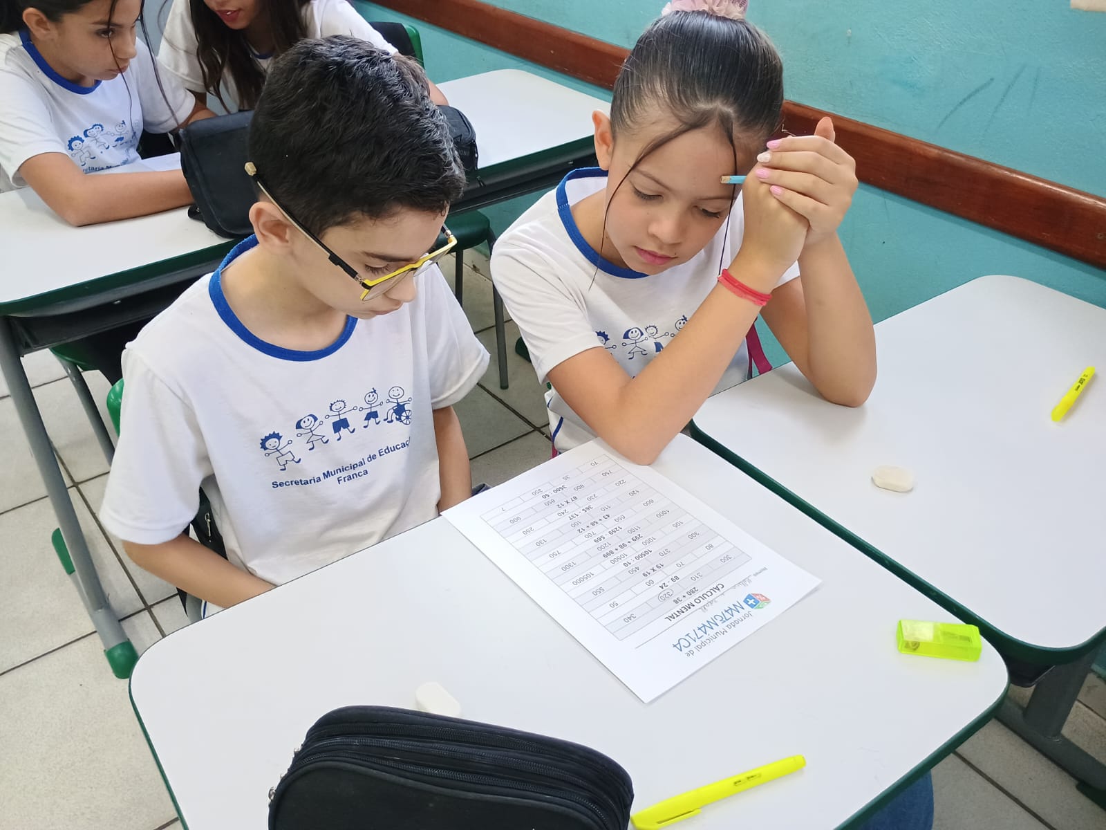 Jornada Municipal de Matemática envolve 1.500 alunos de escolas de Franca
