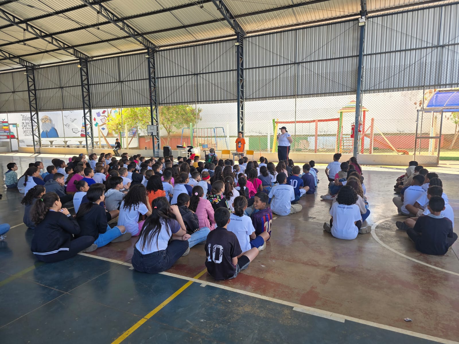 Programa leva palestras e simulações do SAMU a mais quatro escolas de Franca