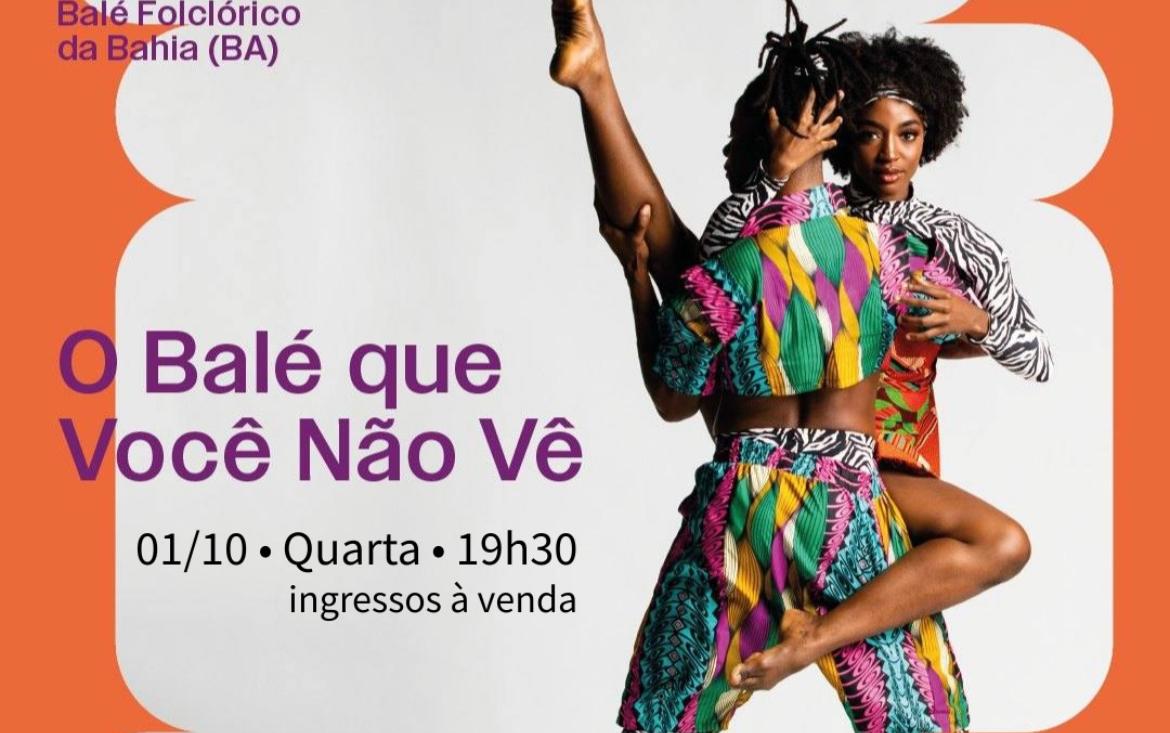 Balé que passou por 30 países está no Sesc Franca nesta quarta-feira (1º de outubro)