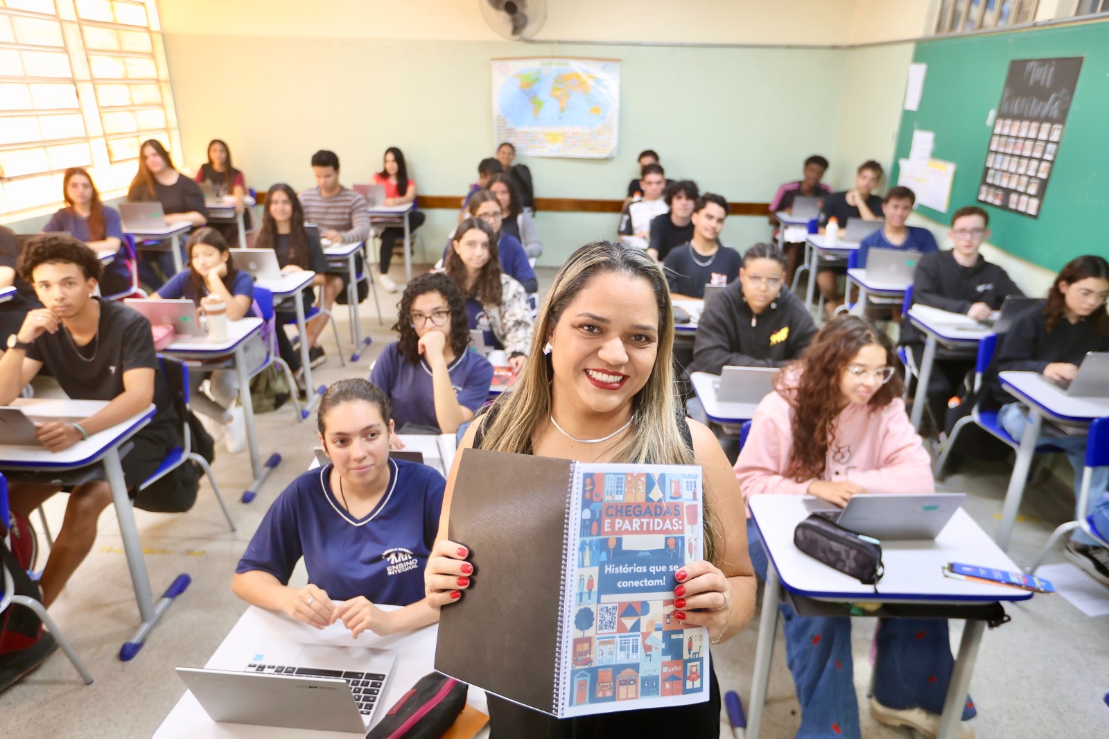 Professora da rede estadual de Franca concorre ao Prêmio Educador Nota 10
