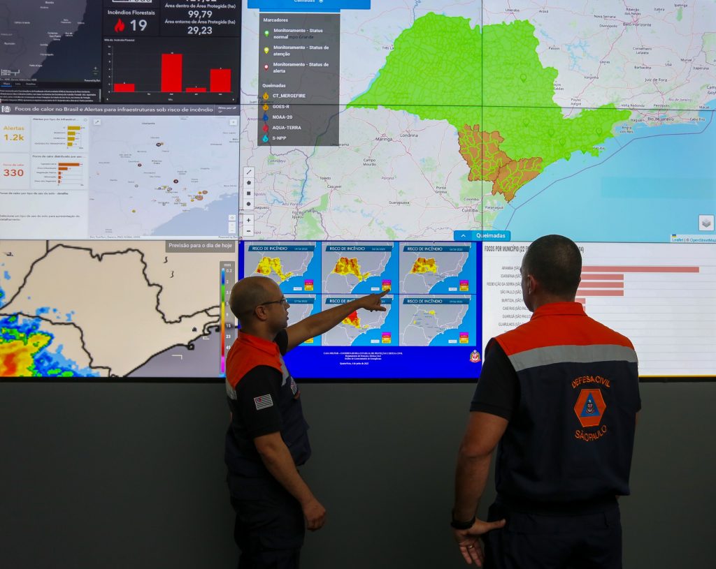 Defesa Civil estadual alerta Franca: vai ter mudança de muito calor para frente fria