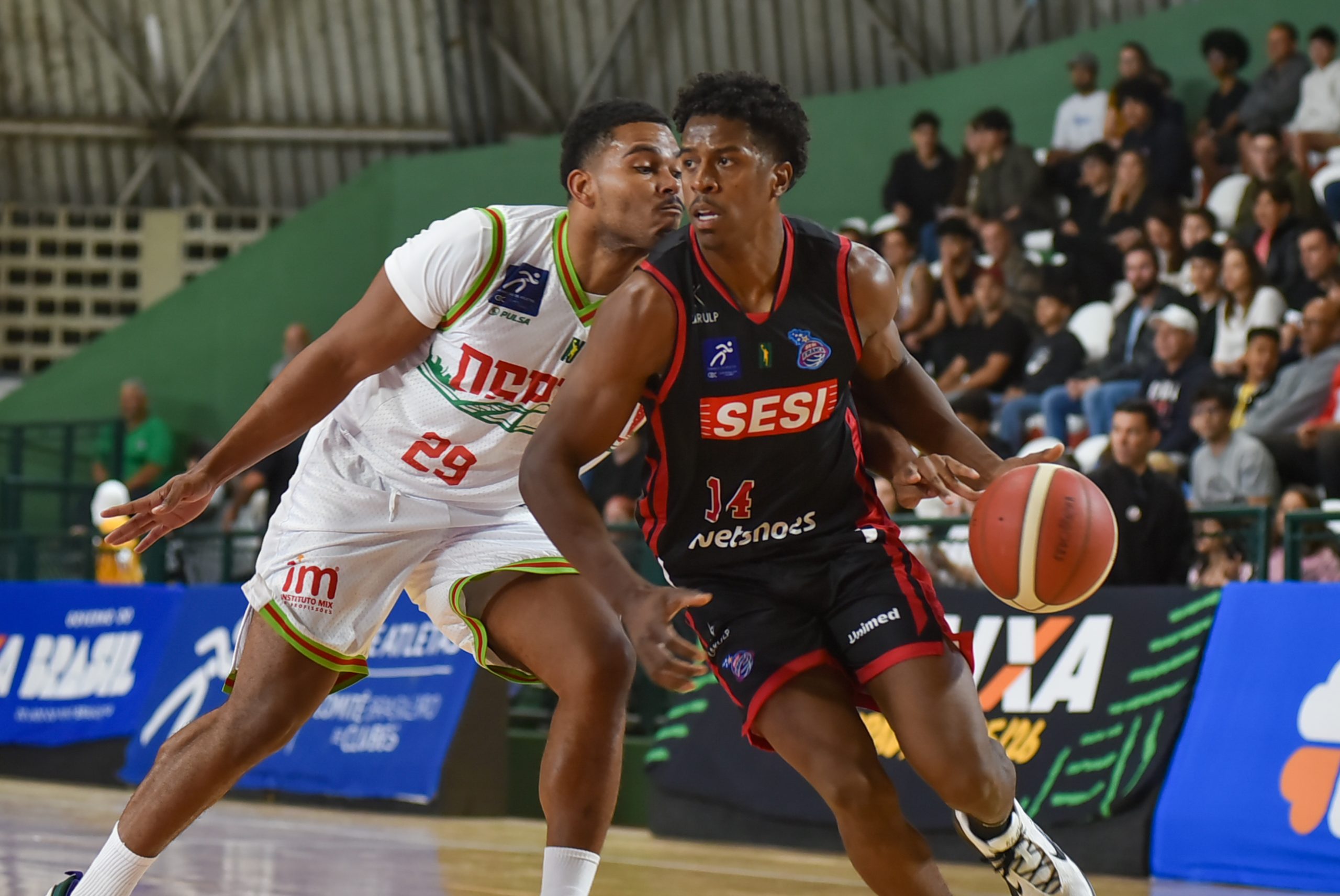 Sesi Franca estreia com vitória maiúscula no NBB: 105 a 60 sobre equipe do Osasco