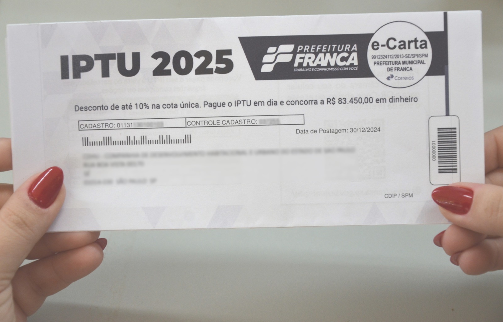Veja quem tem direito e como pedir isenção e redução de IPTU em Franca