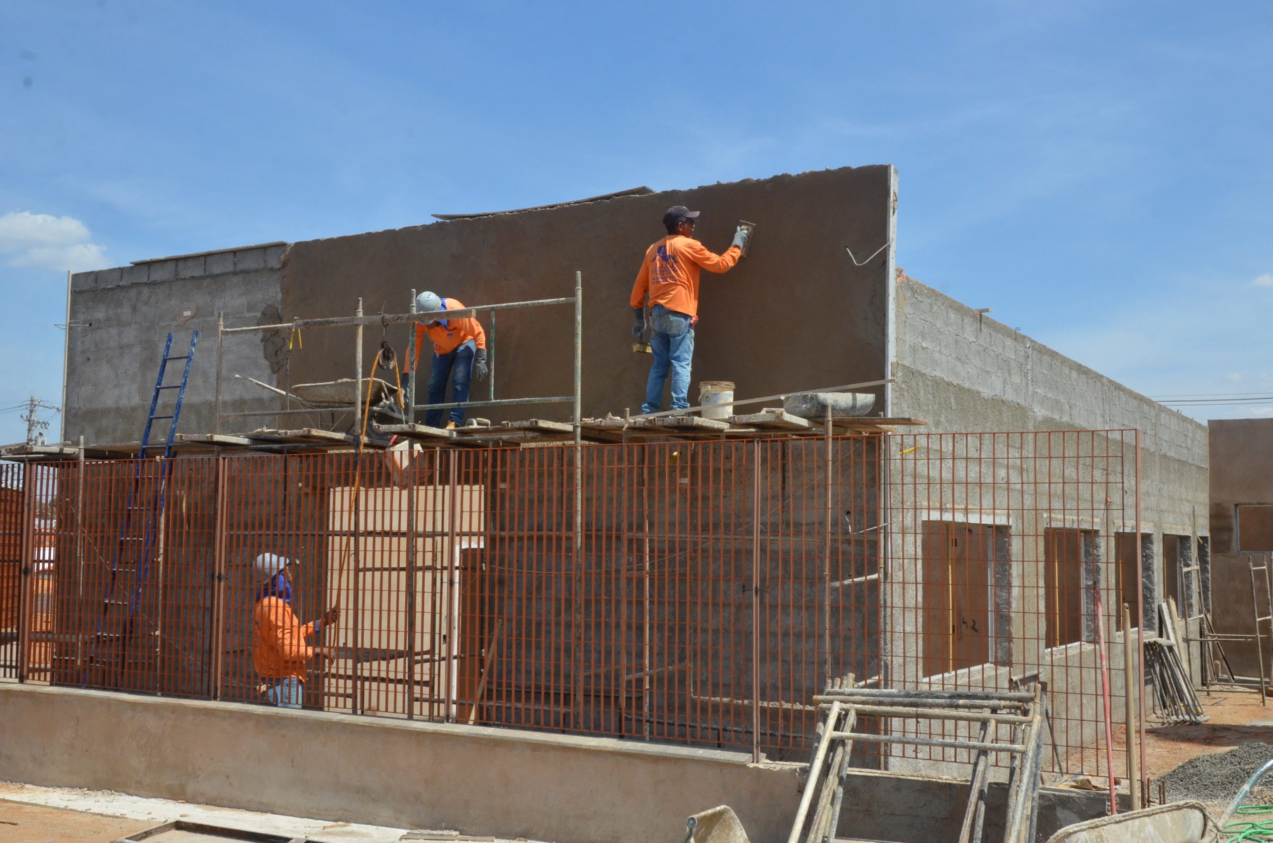 UBS do Parque das Esmeraldas entra na fase de cobertura da obra
