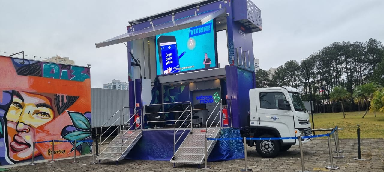 Unidade Móvel Sebrae terá atendimento gratuito na Unifran, Unifacef e Praça Central