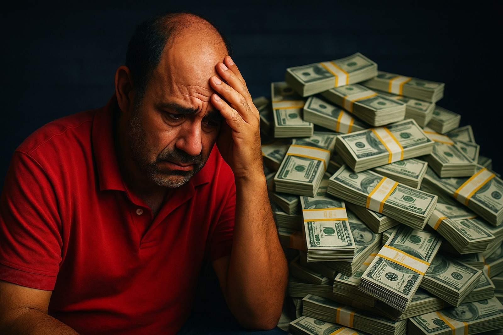 Homem se arrepende de ficar milionário após ganhar 338 milhões de dólares na loteria