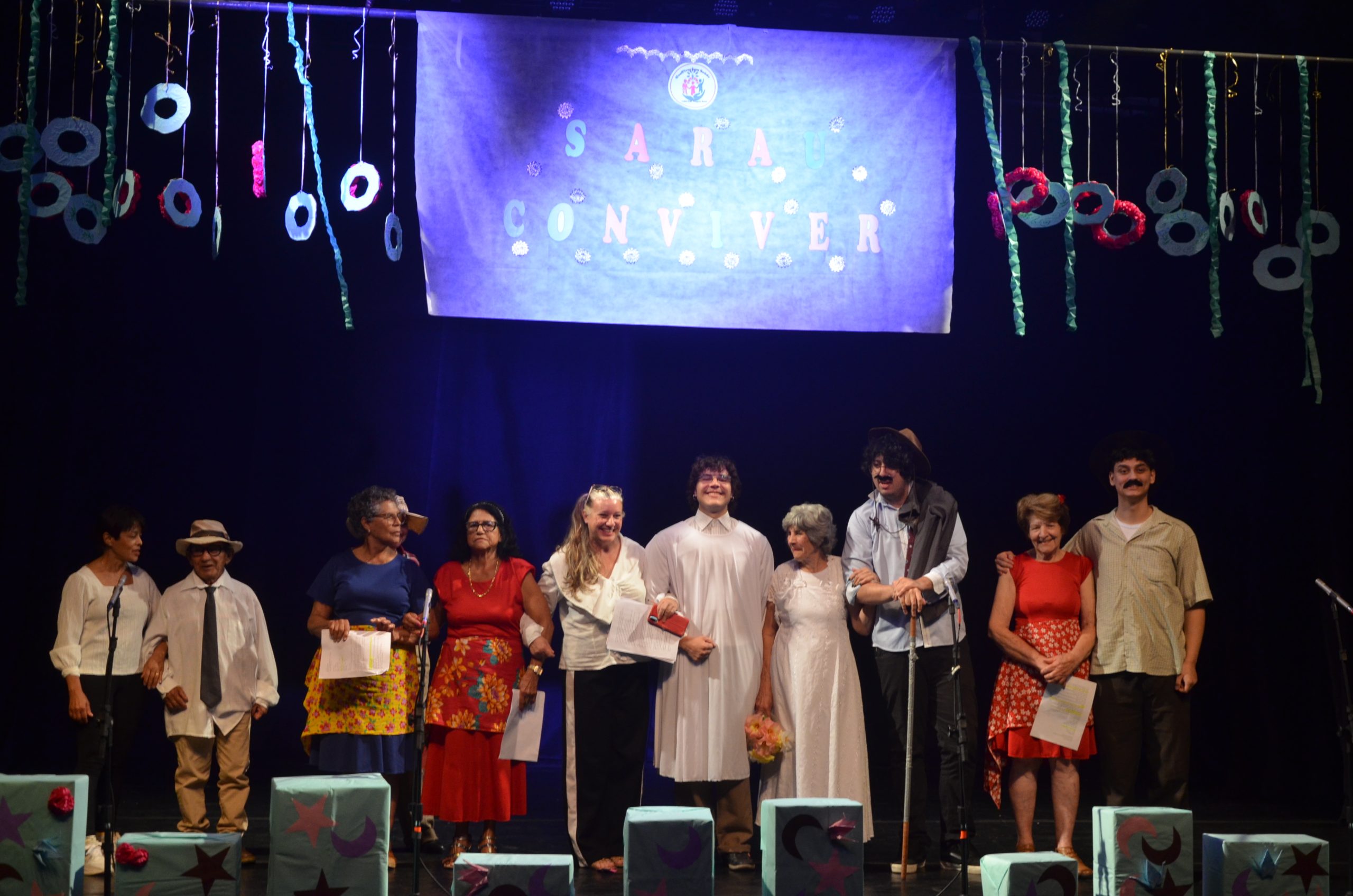 Sarau do grupo ConViver celebra vínculos e bem-estar de idosos do Jardim Ângela Rosa