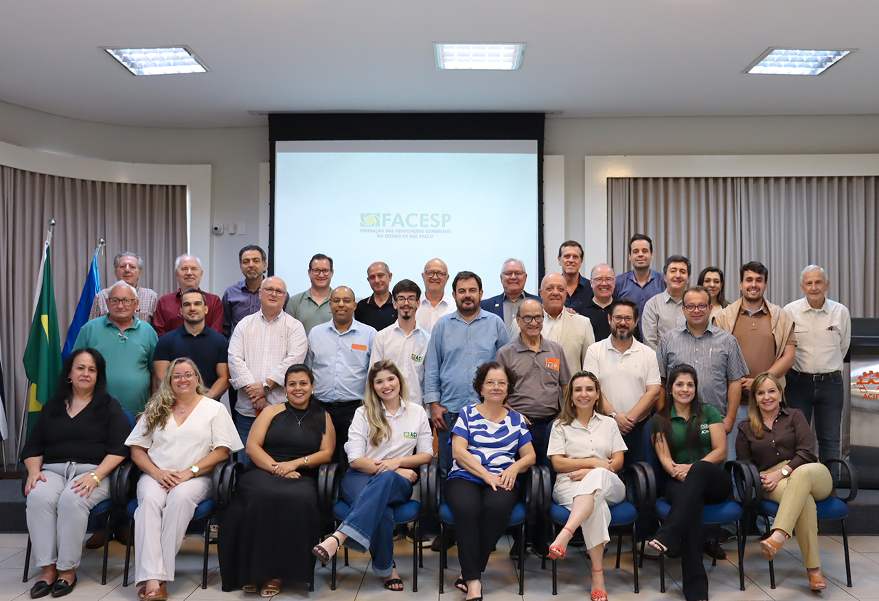 ACIF sediou nesta quarta (26) encontro de associações comerciais da região de Franca