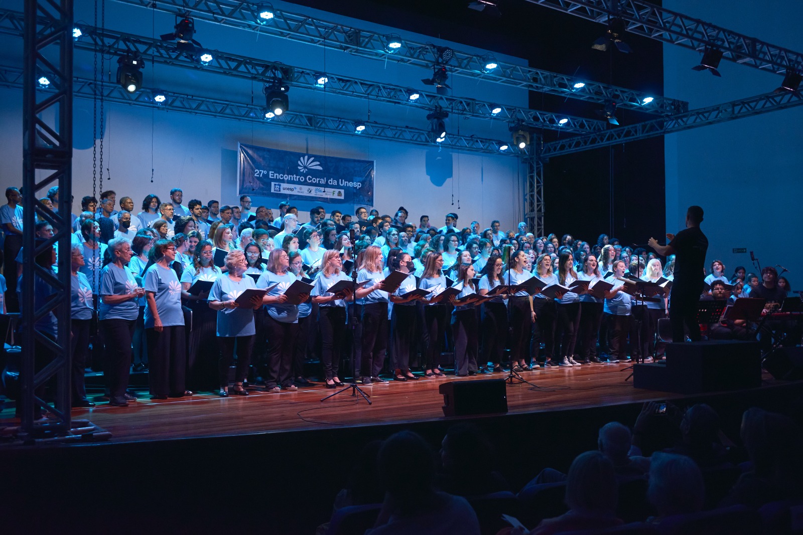 Coral da Unesp de Franca, com banda, apresenta concerto “Tempos” no domingo (7)