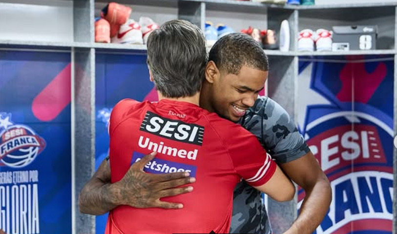 Luiz Rodriguez chega na cidade e já está treinando com o elenco do Sesi Franca