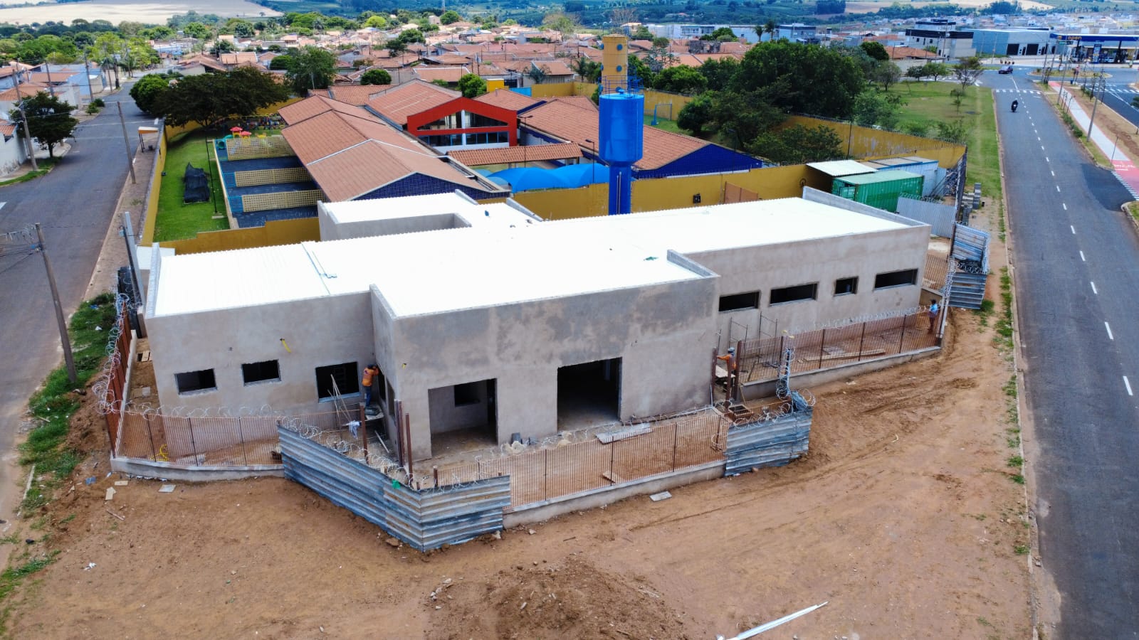 Nova UBS do Parque das Esmeraldas avança e entra na fase final de instalações