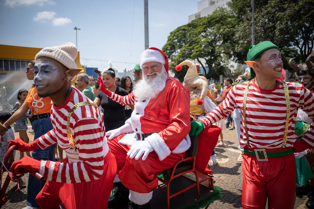 Chegada do Papai Noel a Franca terá Parada de Natal e outras brincadeiras