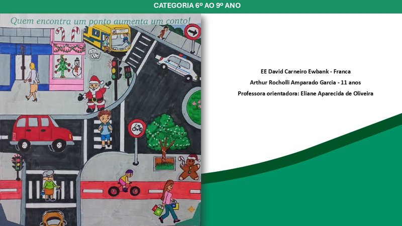 Estudantes de Franca são premiados em Concurso de Cartão de Natal da ViaPaulista