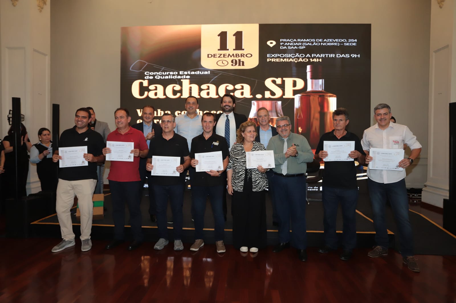 Cachaça Barra Grande conquista três medalhas e entra na Rota da Cachaça de SP