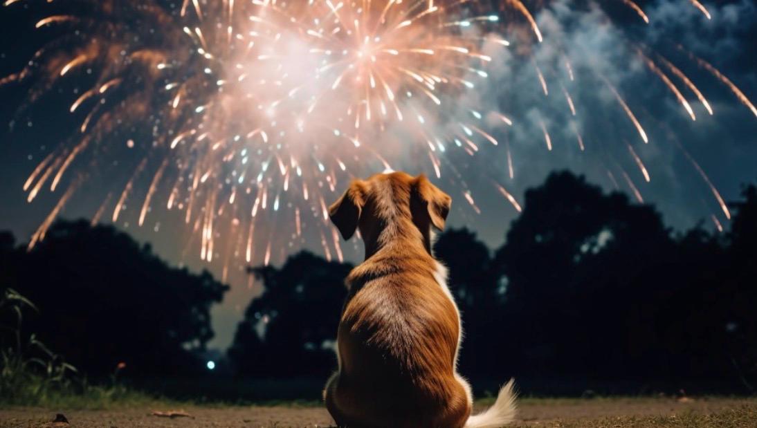 O pânico dos pets devido aos barulhentos fogos de artifício durantes as festas