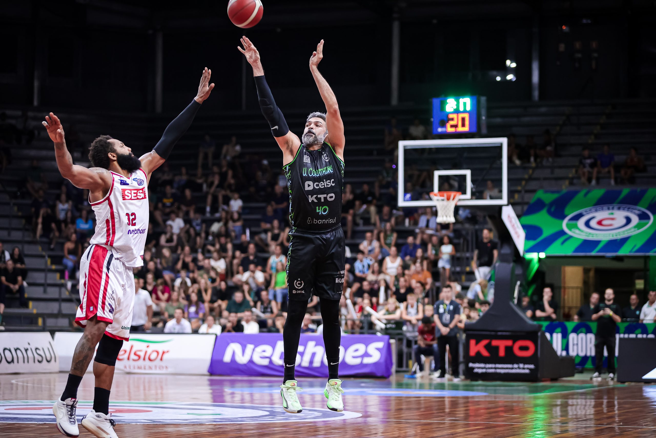 União Corinthians vence o Sesi Franca e encerra série invicta de 12 jogos no NBB