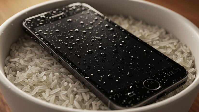 Nada de arroz: saiba o que fazer se o celular cair na água!