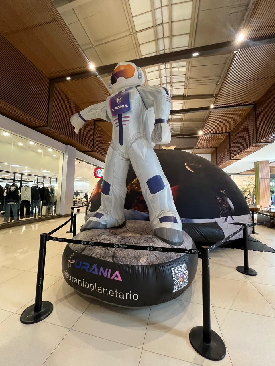 Planetário itinerante retorna ao Franca Shopping com programação especial