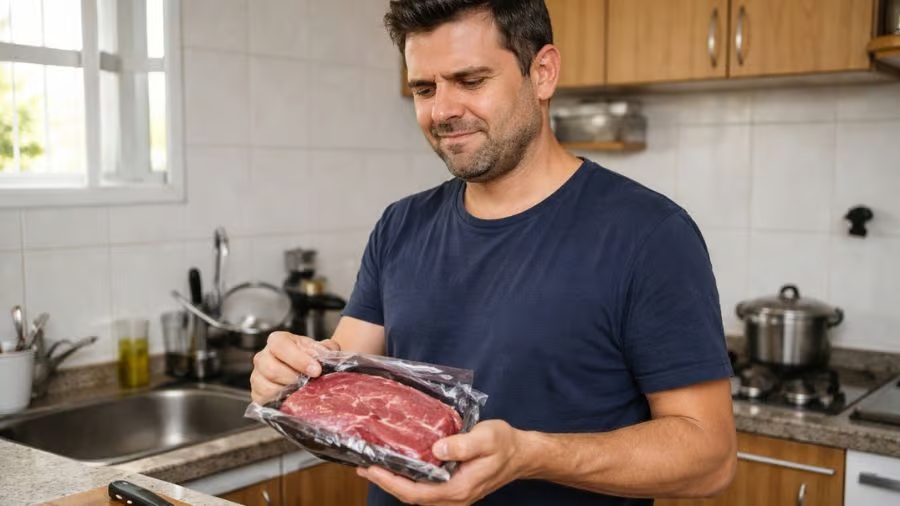 Carne a vácuo com mau cheiro é normal? Saiba o que fazer!