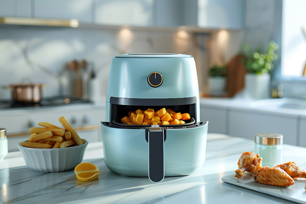 Aprenda o truque caseiro que está bombando para limpar a air fryer rapidinho!