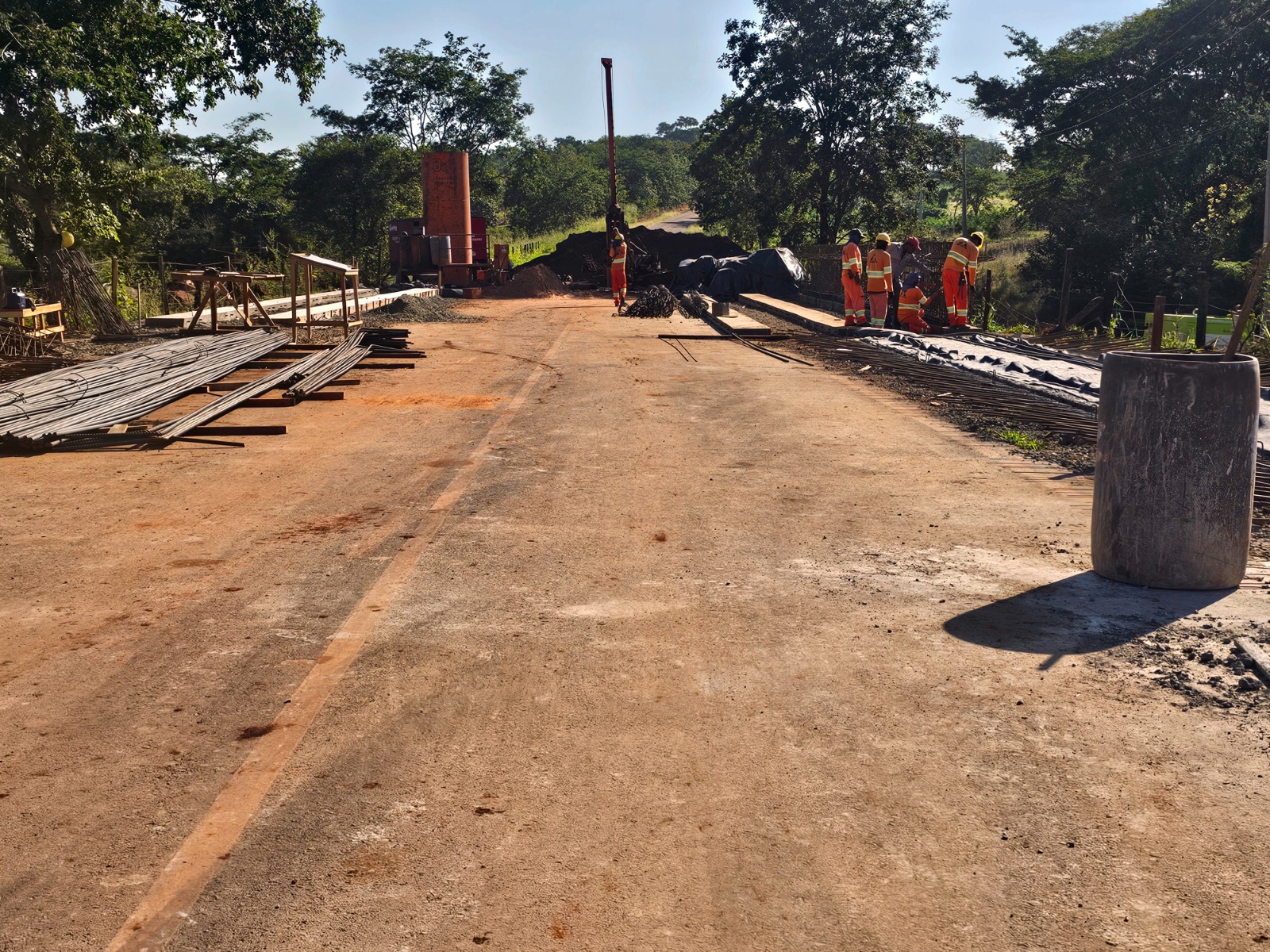 Ligação entre São José e Nuporanga, ponte sobre o Rio Buritis começa a sair do papel
