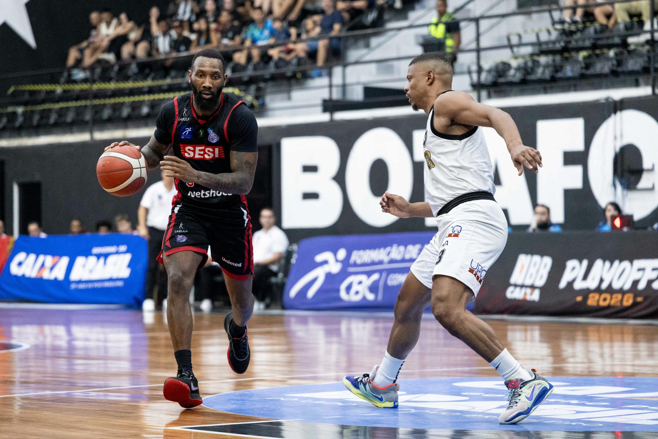 Fatura fechada: Sesi Franca “varre” o Botafogo e está nas quartas-de-final do NBB