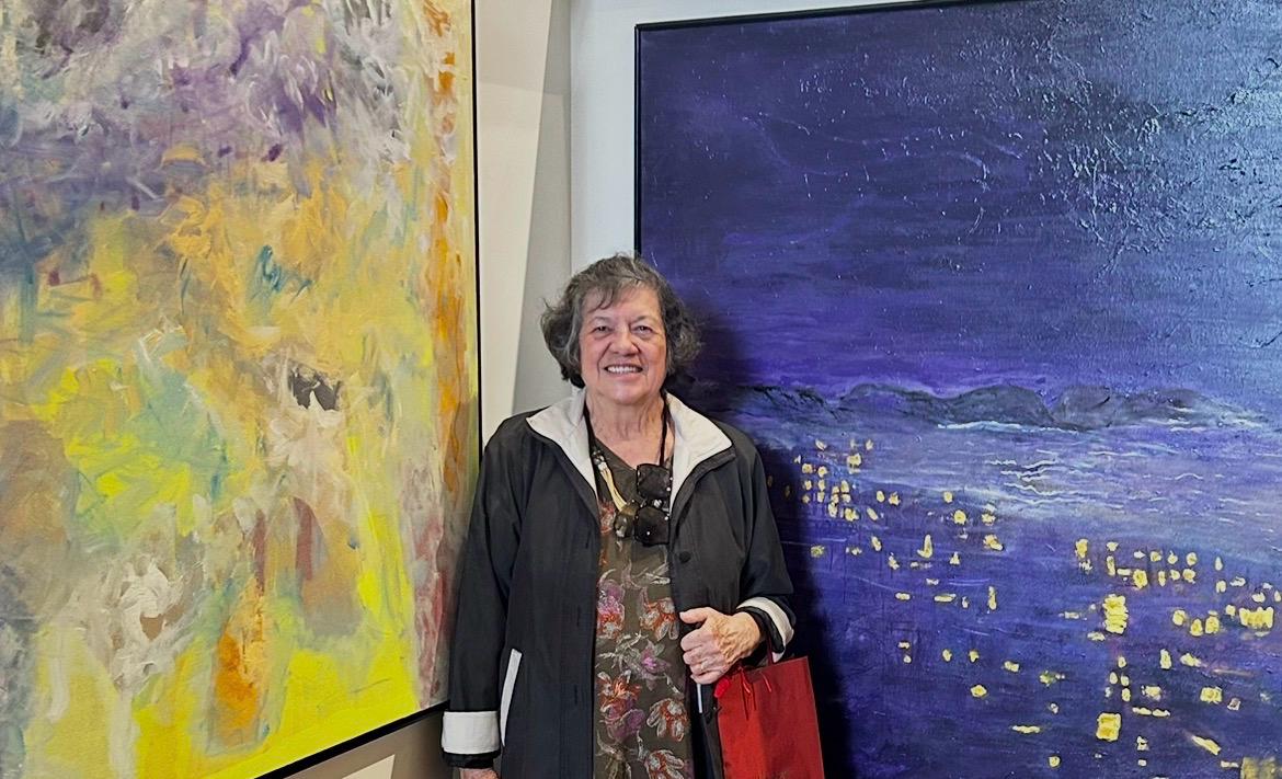 Exposição no Franca Shopping mostra talento da artista Maria Helena Silvestre