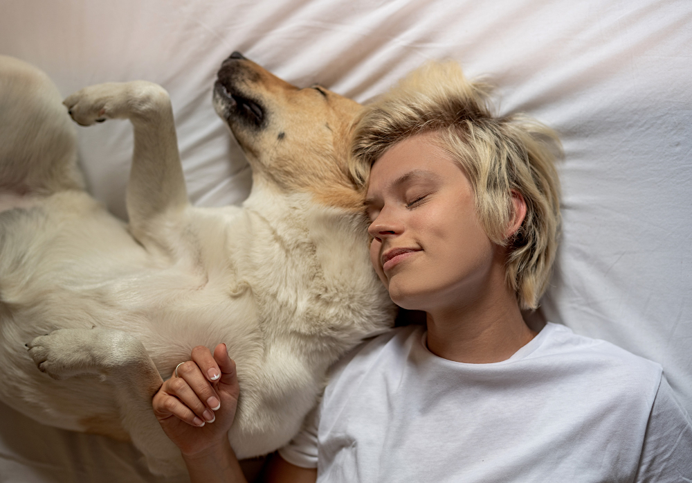 Veja o que diz a ciência sobre quem dorme com animal de estimação na cama