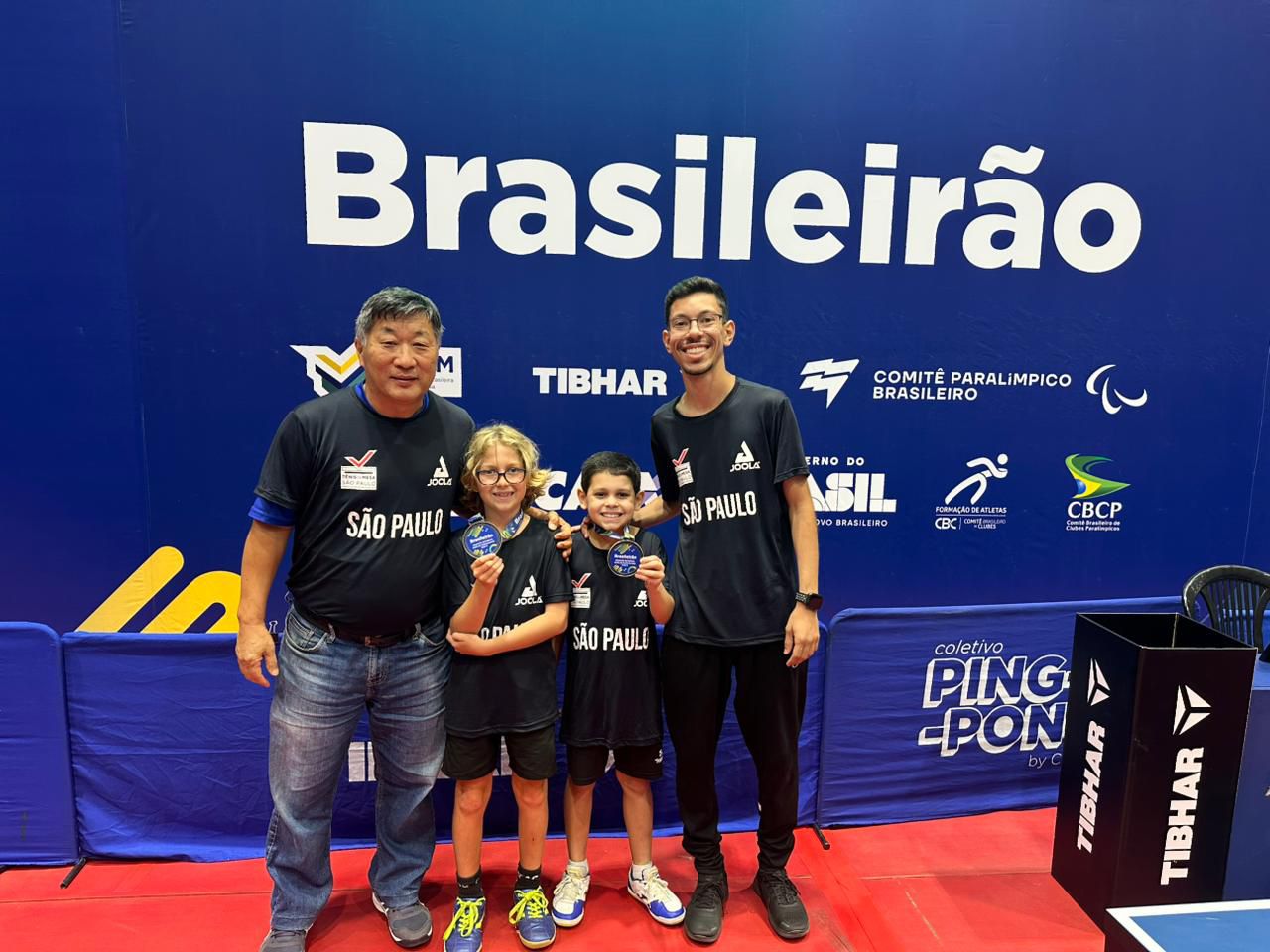Irmãos de Franca brilham no Campeonato Brasileiro de Tênis de Mesa