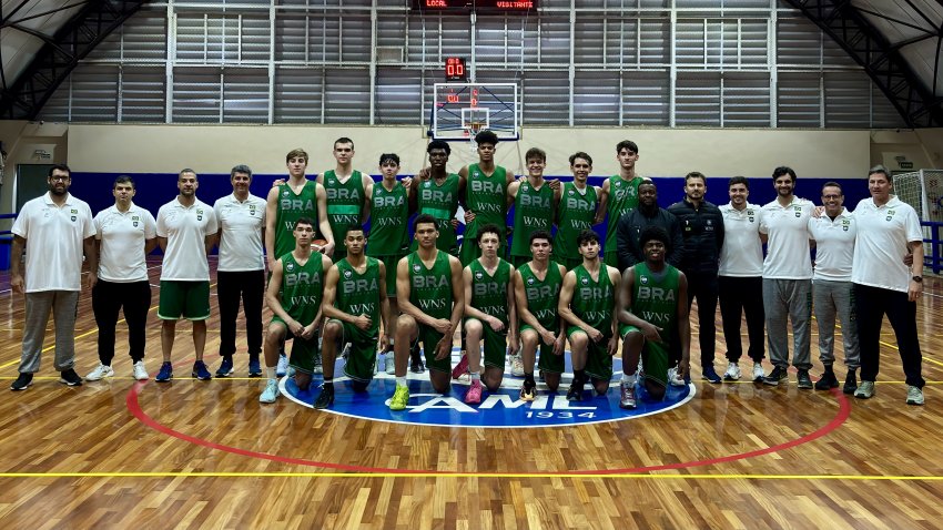 Com garoto do Sesi Franca, Seleção Brasileira Sub-18 disputará AmeriCup no México