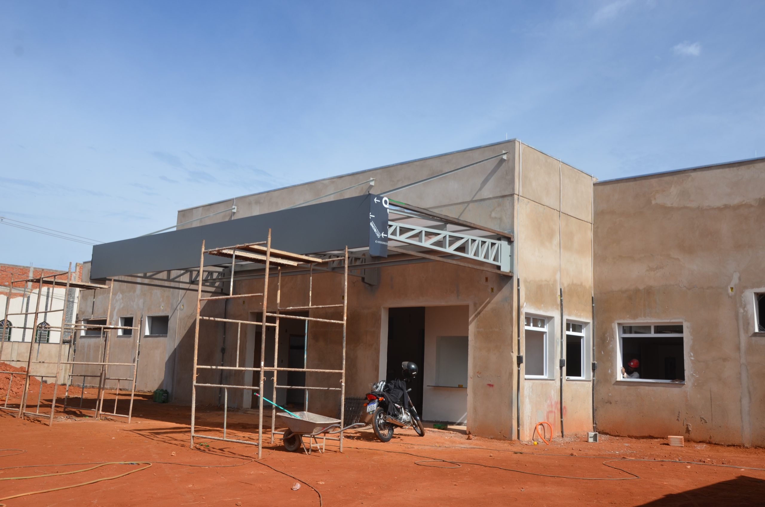 Obras da nova UBS da Vila Santa Terezinha entram em fase de cobertura