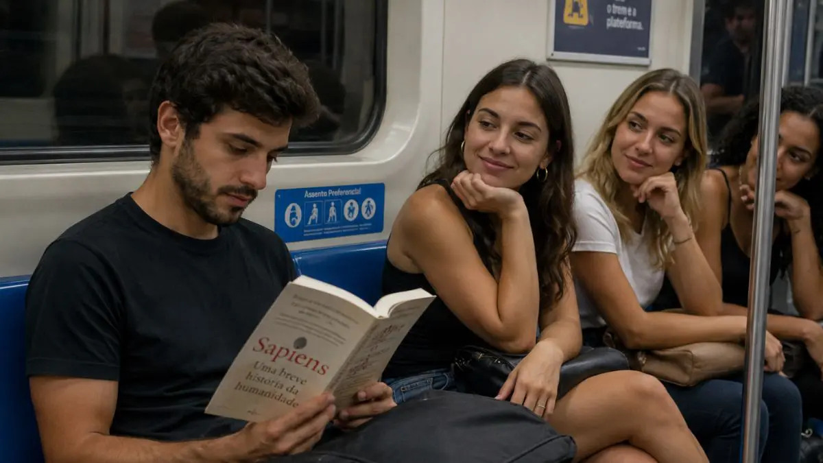 Ler é o hobby masculino mais atraente para as mulheres, segundo estudo