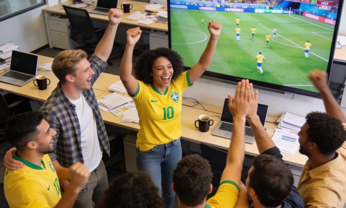 Brasil em campo: dúvida trabalhista sobre liberação de funcionários durante a Copa