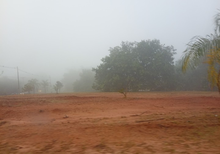 Franca amanhece com frio intenso e neblina e exige atenção redobrada no trânsito