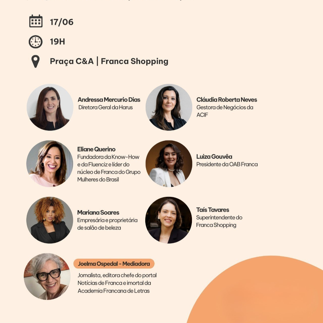 Mulheres em cargos de liderança participam de roda de conversa em Franca