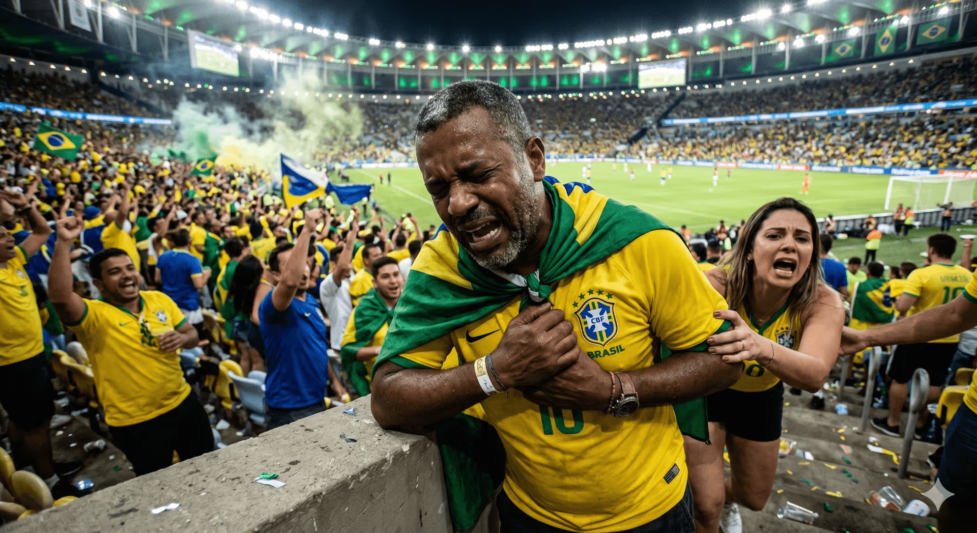 Cardiologista alerta: emoções da Copa podem ter impactos no coração