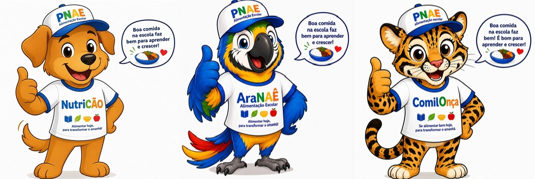 Alunos de Franca elegem mascote da Alimentação Escolar em votação interna