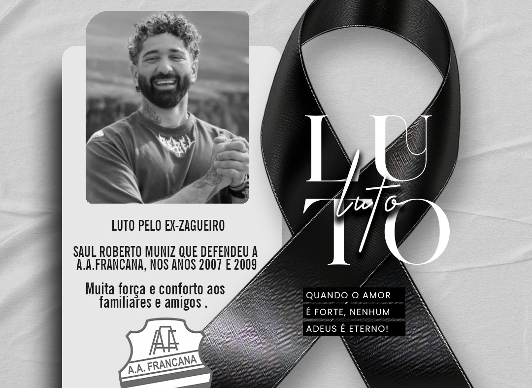 Ex-zagueiro Saul Muniz, com passagens pela Francana, morre aos 40 anos na Irlanda