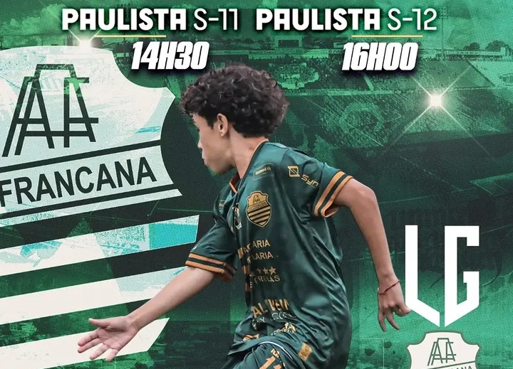 Equipes sub-11 e sub-12 da Veterana entram em campo nesta tarde pelo Paulista
