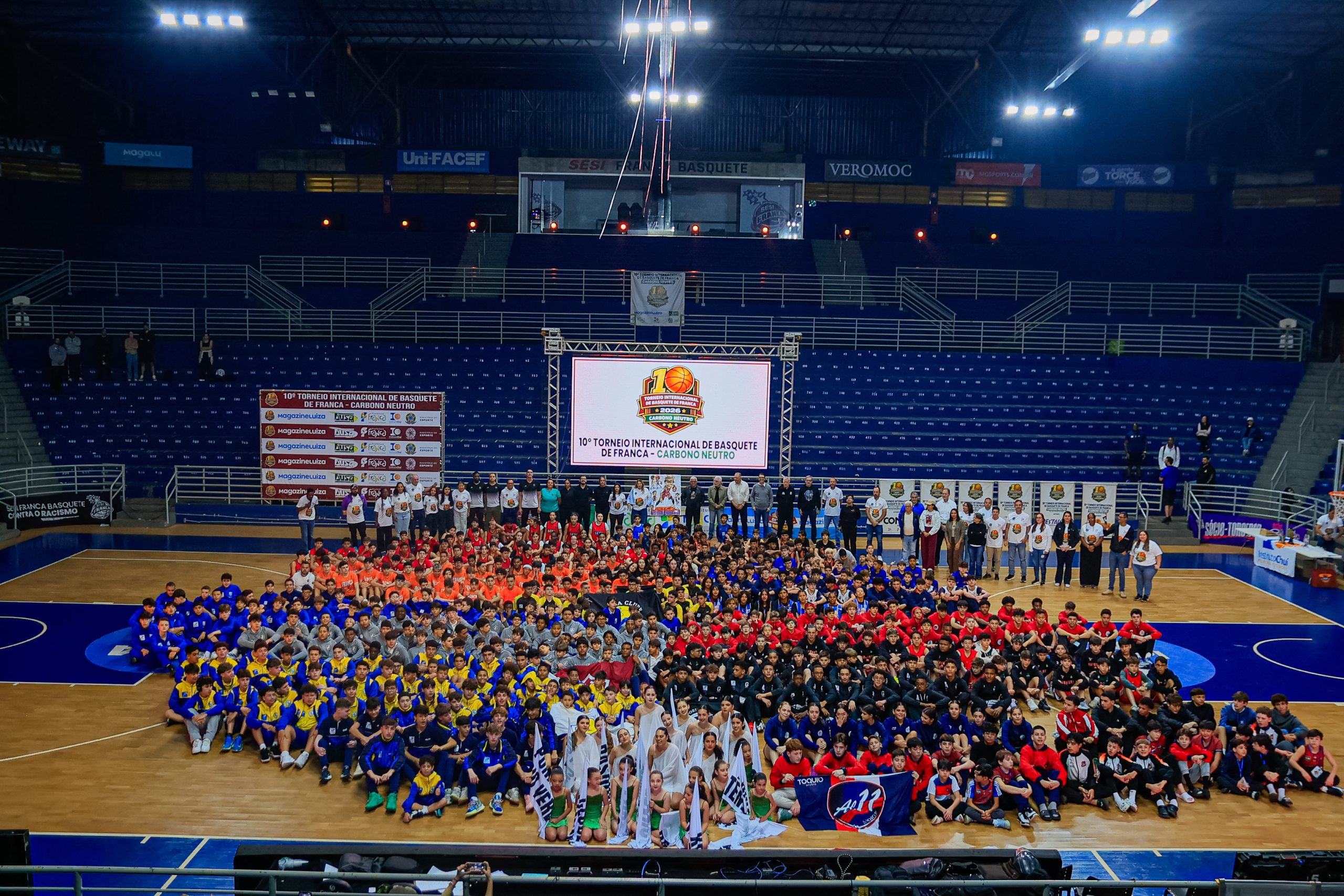 Torneio Internacional de Basquete reúne 600 jovens atletas em Franca; saiba mais