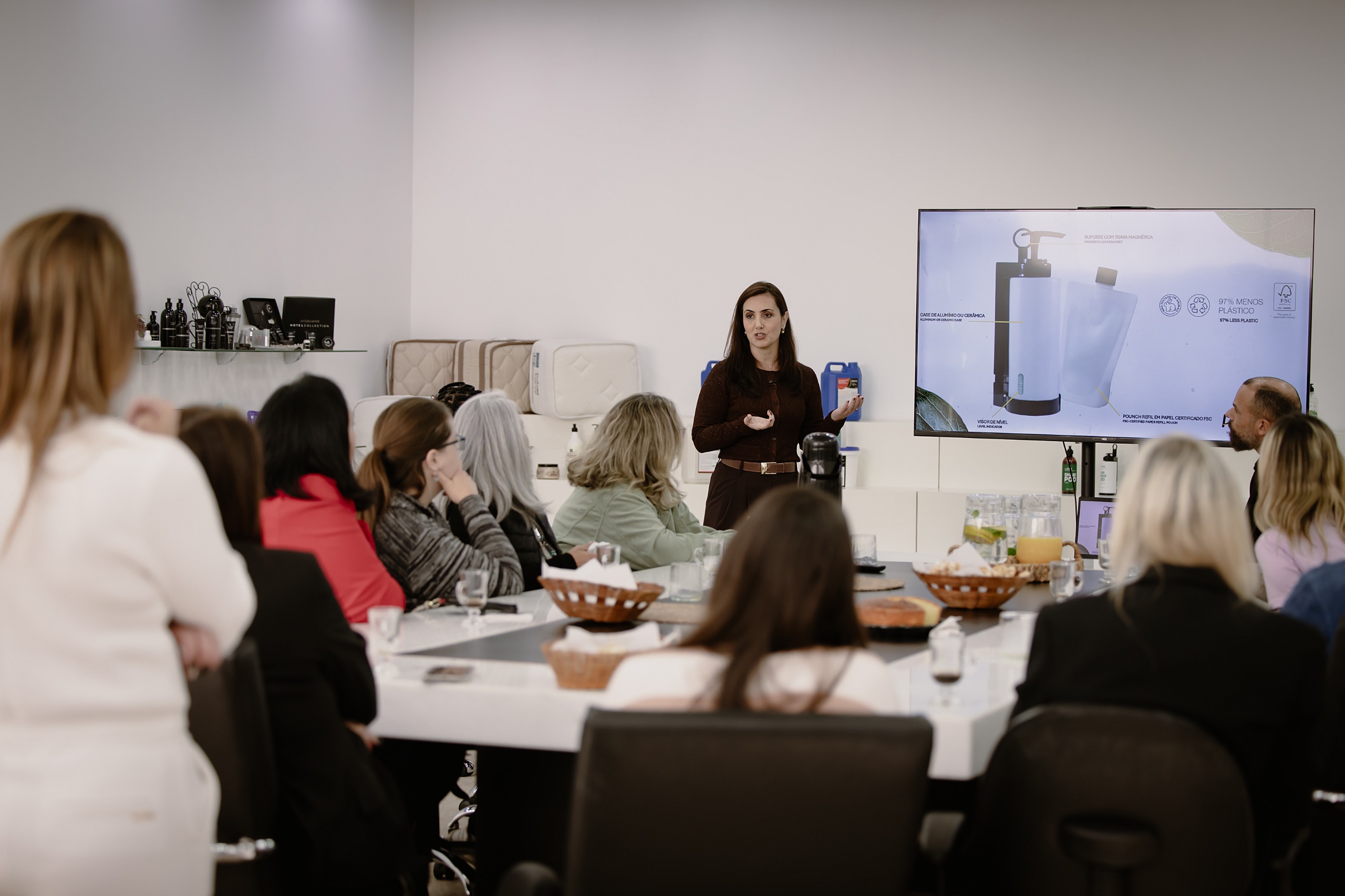 Harus compartilha trajetória de inovação com lideranças do Grupo Mulheres do Brasil