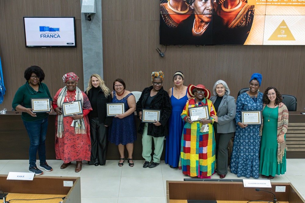 Câmara de Franca celebra a força, a trajetória e o protagonismo de mulheres negras