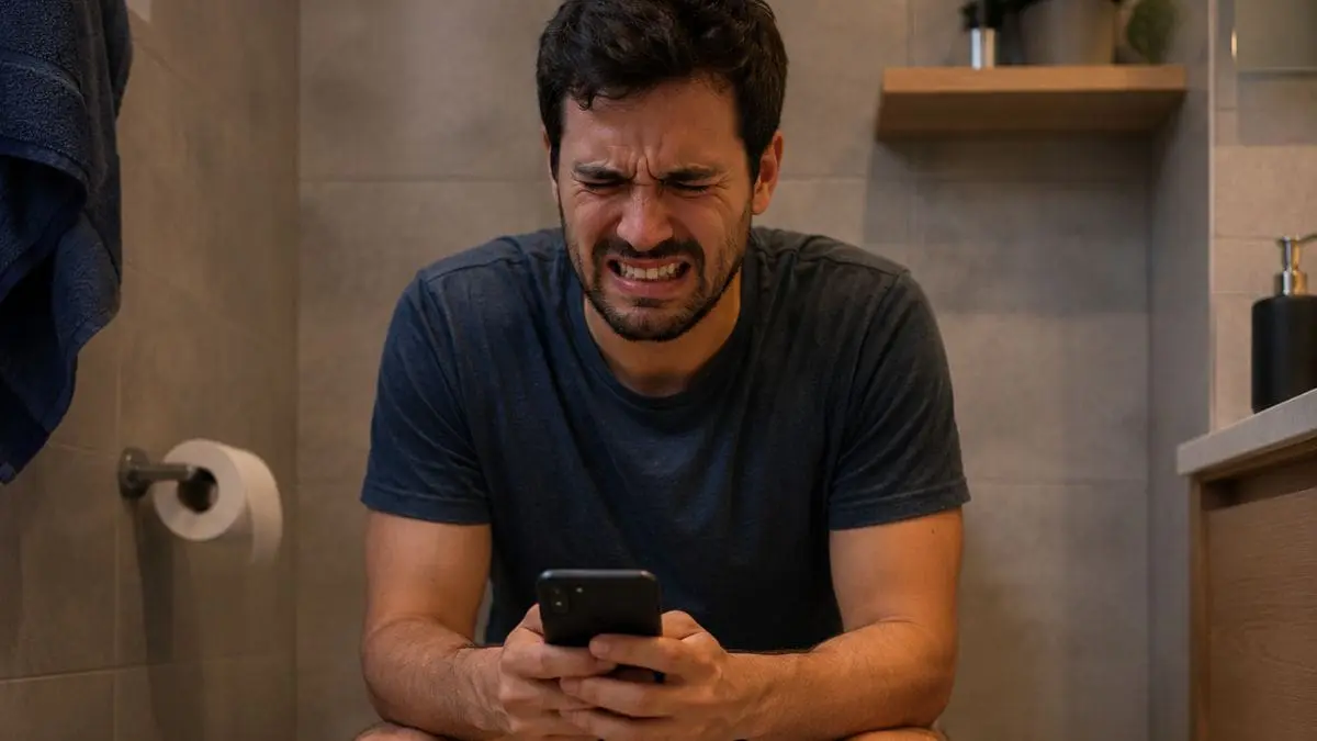 Usar celular no banheiro aumenta em 46% o risco de hemorroidas
