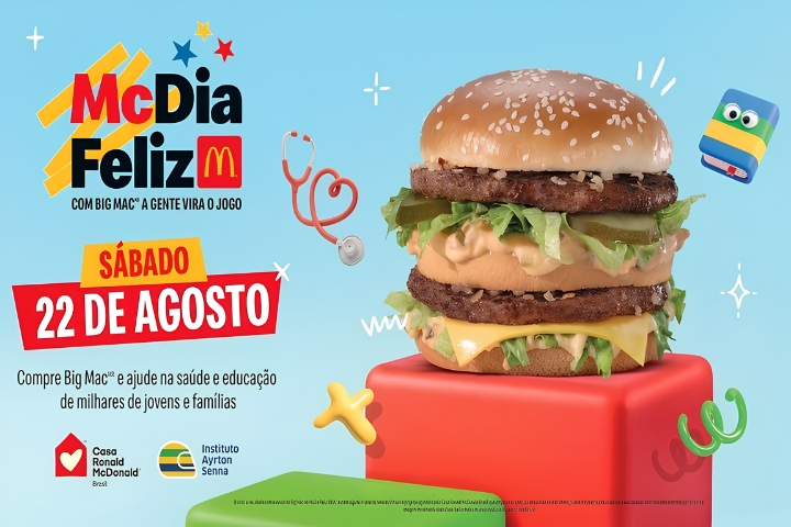 McDia Feliz 2026: Participe desta corrente do bem para ajudar a Santa Casa de Franca