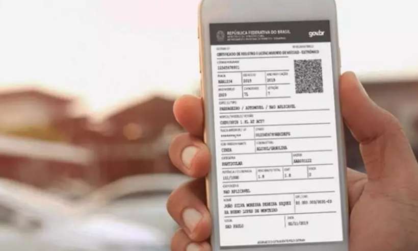 Licenciamento de veículos é obrigatório para as placas de final 3 e 4 em agosto